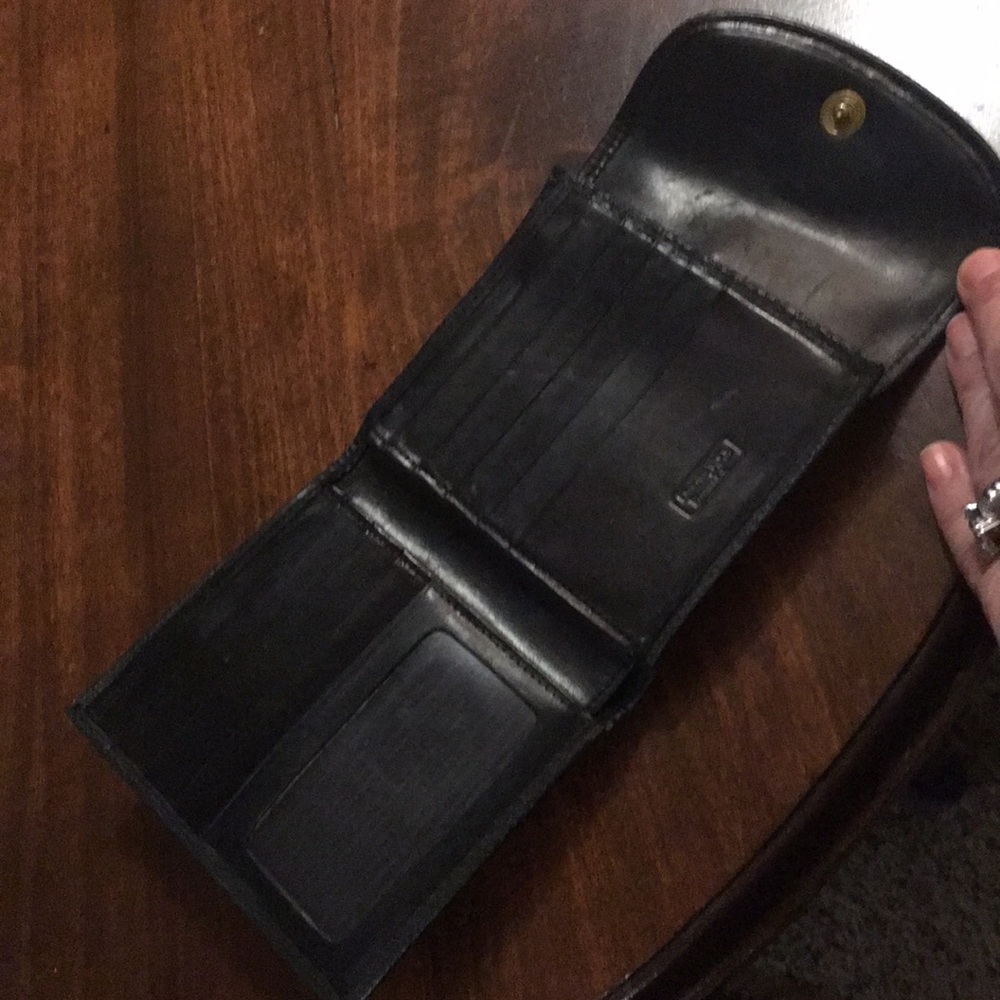 Dooney & Bourke Black Leather Wallet - Picture 5 of 8
